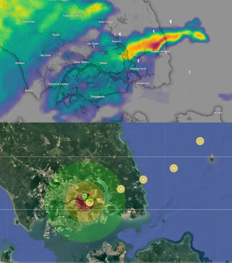 KILAT-3000 Dashboard Mapping